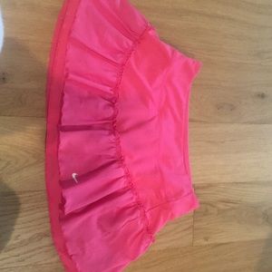 Tennis skirt with shorts underneath